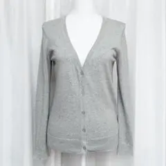 UNIQLO UVカットカーディガン グレー M