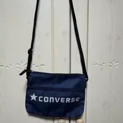 CONVERSE ショルダーバッグ ネイビー サコッシュのサムネイル
