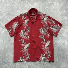 90s Patagonia パタゴニア ハイビスカス柄 コットン A/Cシャツ - メルカリ