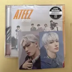 ATEEZ birthday CD ミンギ　トレカ