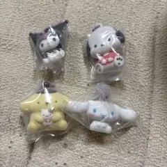 サンリオキャラクターズ ふわわフロッキーマスコット　4種セット