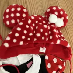 ミニーマウス　ミニーちゃん　ファンキャップ　匿名配送　ディズニー　TDL