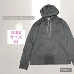 【ナイキ】NIKE/USA古着/THERMA-FIT/フードパーカー/グレー/M