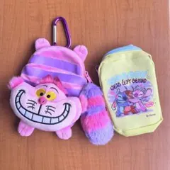 ポーチ　チェシャ猫 東京ディズニーリゾート カラビナ付　スティッチ