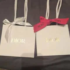 DIOR ディオール ギフト用ショッパー 2枚セットのサムネイル