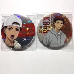 黒子のバスケ キャラポップストア ナムコ キラキラ缶バッジ 火神大我