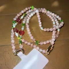 2way⭐︎スマホストラップ／ショルダーストラップ／ハンドストラップ/ピンク