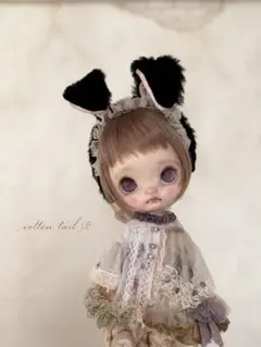 モンストドールカスタムヘッド+笑笑ちゃん衣装+ボディ+ウィッグ+