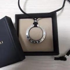 極美品 BVLGARI ブルガリ シルバーキーリングチョーカー ボックスケース付のサムネイル