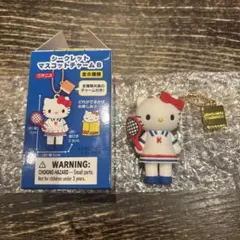 新品　Me% ハローキティ　キーホルダー　テニス リボン キーチェーン 新品 Me% ハローキティ キーホルダー テニス リボン キー