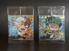 ヒロアカ　シールウエハース 轟焦凍•緑谷出久 URウルトラレア 2点セット