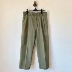 vintageカナダ軍 カーゴパンツ 古着 ツータック ストレートシルエットのサムネイル