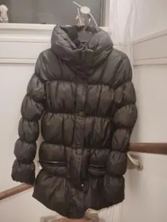 GAP黒 ダウンコート