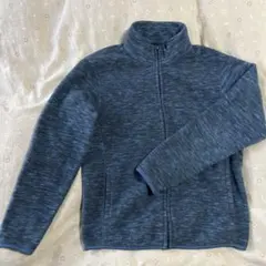 フリースジャケット Mサイズ 青系 イオントップバリュー