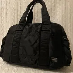 未使用級 旧型 廃盤 ポーター タンカー ダッフル ボストン L ブラック
