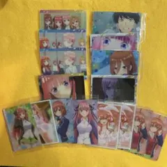 五等分の花嫁 ・五等分の花嫁Ⅱ ブロマイドセット 16枚