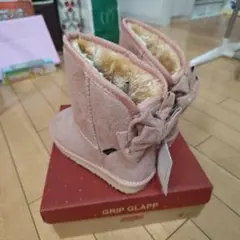 【20cm】キッズ用ムートンブーツ
