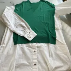 値下げしました！新品シャツワンピース　スコット