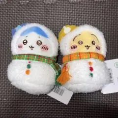 ちいかわ 雪だるま マスコット 2種セットのサムネイル
