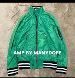 AMP BY MANYDOPE ナイロンジャンパー Size:Ｌ　アウター 古着