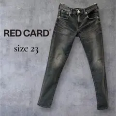 RED CARD ブラックデニム Anniversary 25th スキニー