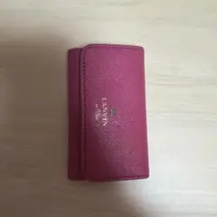 箱無し！LANVIN ピンク キーケース