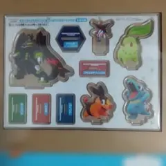 コロコロイチバン12月号増刊特別付録、ポケモン アクリルスタンド セット