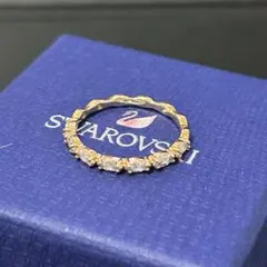 小*林様 Swarovski スワロフスキー リング 3連 - メルカリ
