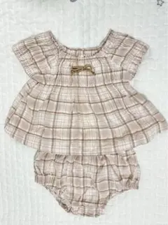 ベビー服　上下セット　セットアップ　半袖　80サイズ　西松屋