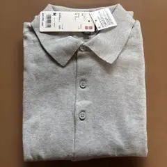 新品未使用　UNIQLO ウォッシャブルニットポロシャツ　半袖　Mサイズ