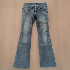 REI RISÉE デニムパンツ フレアシルエット