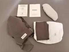 【美品】コニー konny 抱っこ紐 flexモカ メッシュ ヘッドサポート付き