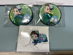 時光青志 缶バッジ アクリルスタンド