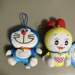 ドラえもん・ドラミ ぬいぐるみストラップセット