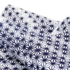 紺色幾何学模様 浴衣単品