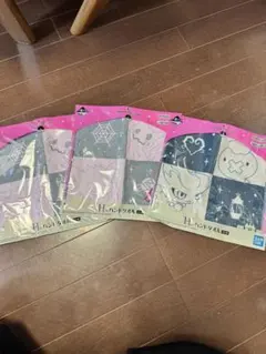 ポケモン一番くじ　ハンカチ3枚セット