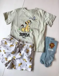 ZARA ライオンキング シンバ Tシャツ・ショートパンツ・靴下セット