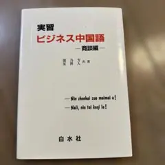 実習 ビジネス中国語 商談編