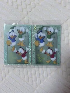 【バンダイ】2枚セットウエハース ディズニー トレーディングカード