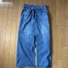 フレイアイディ　デニム前スリットスカート