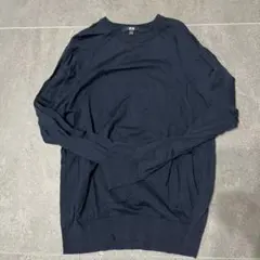 ユニクロ　レディースネイビーニット