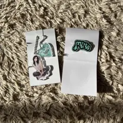 【未使用】TWICE ミナ mina アクスタチャーム＆ピンバッジセット