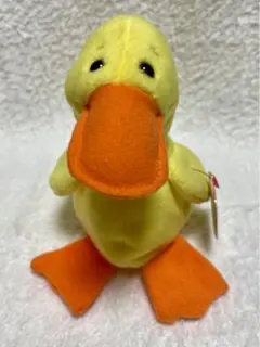 ty★Quackers 黄色いアヒル★ビーニーベイビーズ