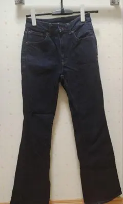 GU 紺色 スキニーパンツ