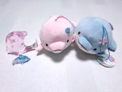 ゆるいるか ぬいぐるみマスコット セットのサムネイル