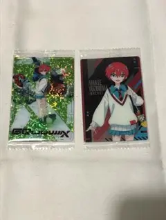 ガンダムジークアクス ウエハース未開封カード マチュ アマテ•ユズリハ 2種