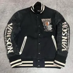 vanson トムとジェリー　コラボ　スタジャン　カモフラ　M