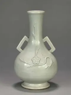 中国美術 刻花模様 磁州窯 瓶 高42cm(P138) 中国美術 刻花模様 磁州窯 瓶 高42cm(P138) - メルカリ