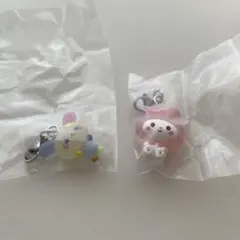 サンリオ　ゆるっとめじるしアクセサリー　ウサハナ　マイメロ