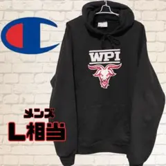 【古着】スウェット/パーカー/トレーナー/チャンピオン/champion/黒/